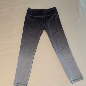 Zyia Active leggings Gray Leopard Ombré